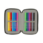 Real Madrid pencil case with equipment double filled pencil case 29 pcs biały ceruzatartó 412654854