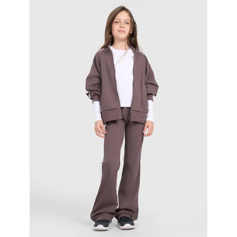 4f Girls' sweatpants with flared legs 4FJRAW25TTROF1599-51S Egyéb
