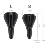 Rockbros LF047-B Silicone Gel Bicycle Saddle Cover Size L - Black