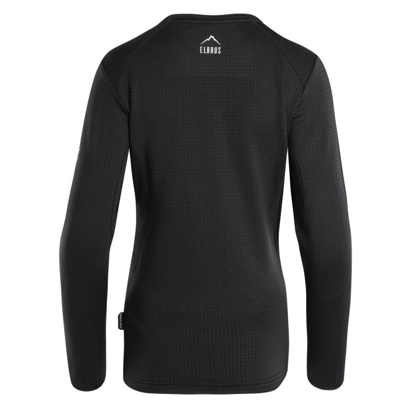 Elbrus Nadim Polartec Sweatshirt W fekete pulóver
