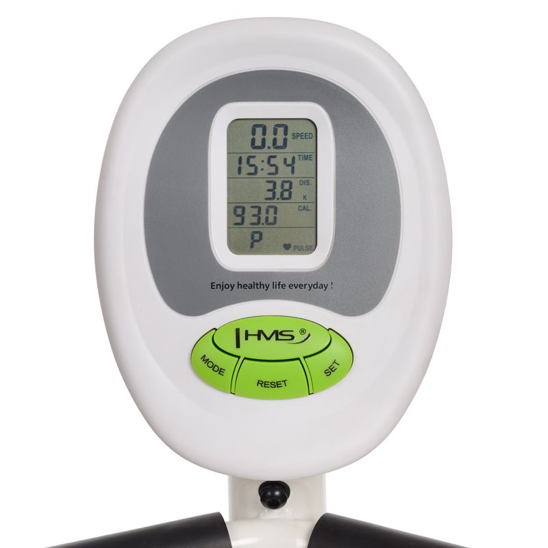 HMS R9259 white and green recumbent magnetic bike fehér futócipő 17-06-002