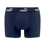 Puma Men's Boxershorts 3PAK Boxer Briefs Blue Navy kék fehérnemű 701210954001