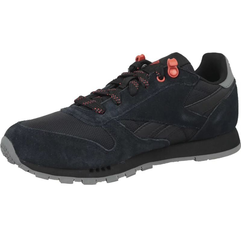 Reebok Classic Leather JR fekete utcai cipő CN4705