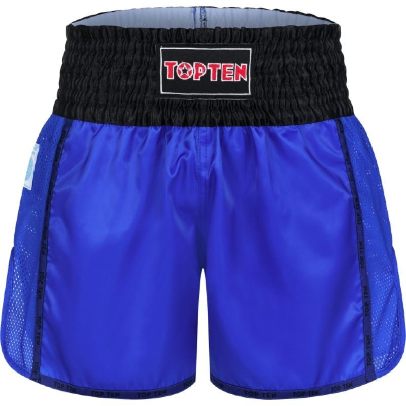 TOP TEN KicksOff Kickboxing (WAKO APPROVED) czerwony+m short