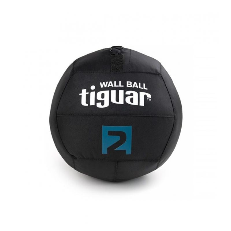 Tiguar wallball medicine ball 2 kg fekete kiegészítő TI-WB002