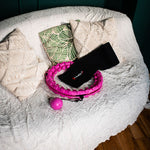 HMS Hula Hop Set Hhw12 Violet With Nuts And Weight + Belt Br163 Black Plus Size fekete póló 17-44-620
