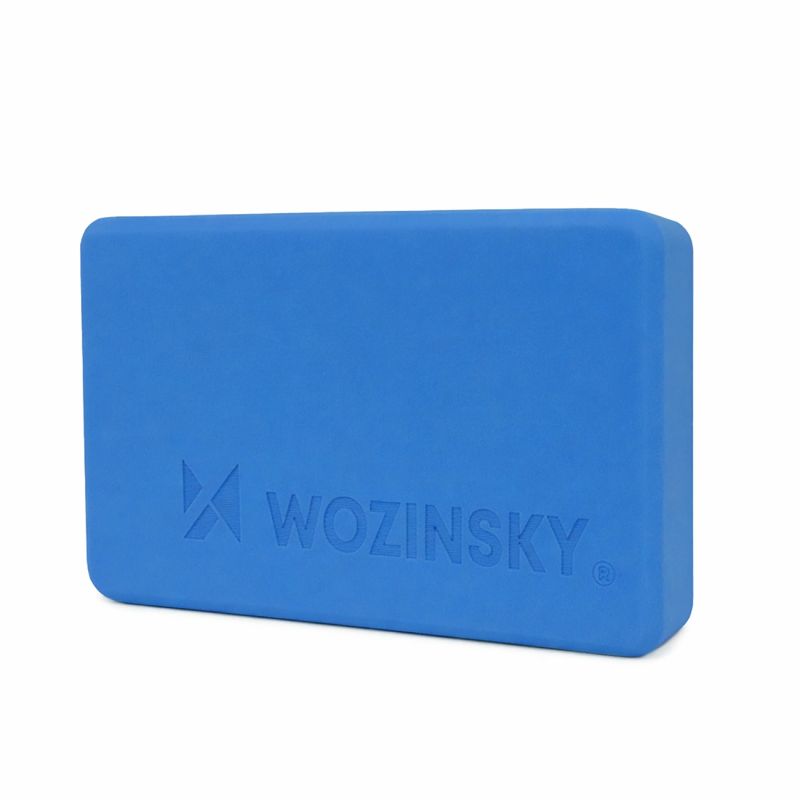 Wozinsky WKDJ-B1 Yoga Cube for Pilates and Stretching Exercises - Blue niebieski edzőfelszerelés 304004-197500