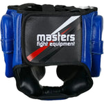 MASTERS FIGHT EQUIPMENT KSS-B-10 leather boxing helmet védőfelszerelés 02203-M