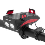 Spokey Holdi SPK-942715 bicycle lamp piros kiegészítő