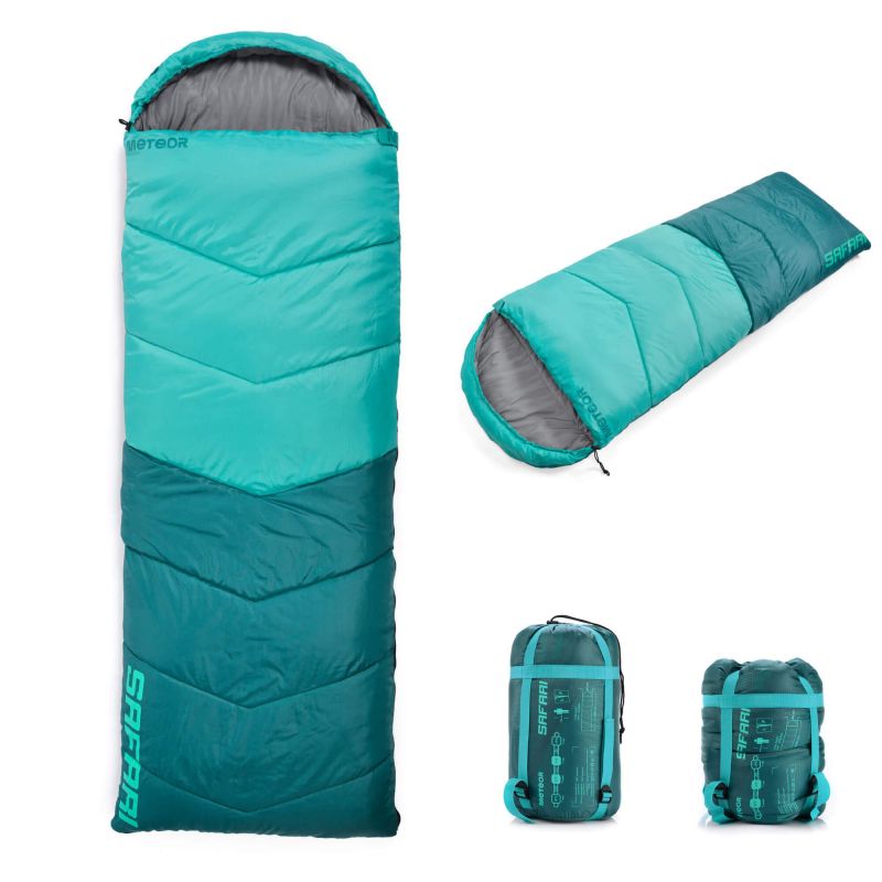 Meteor Safari Sleeping Bag zöld tourist equipment, sleeping bags