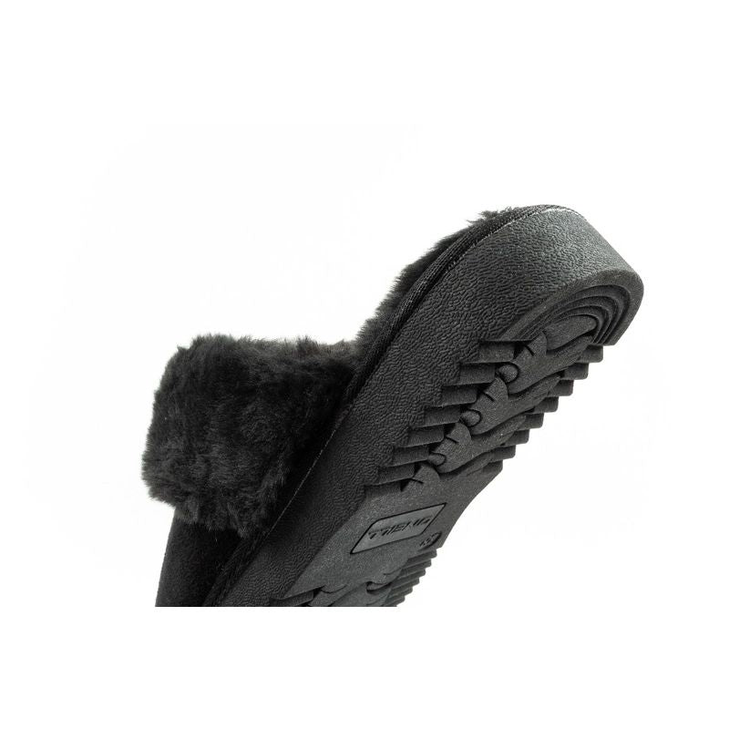 O'Neill Pomnio women's slippers, insulated slip-on slippers, fashionable, warm, black fekete papucs