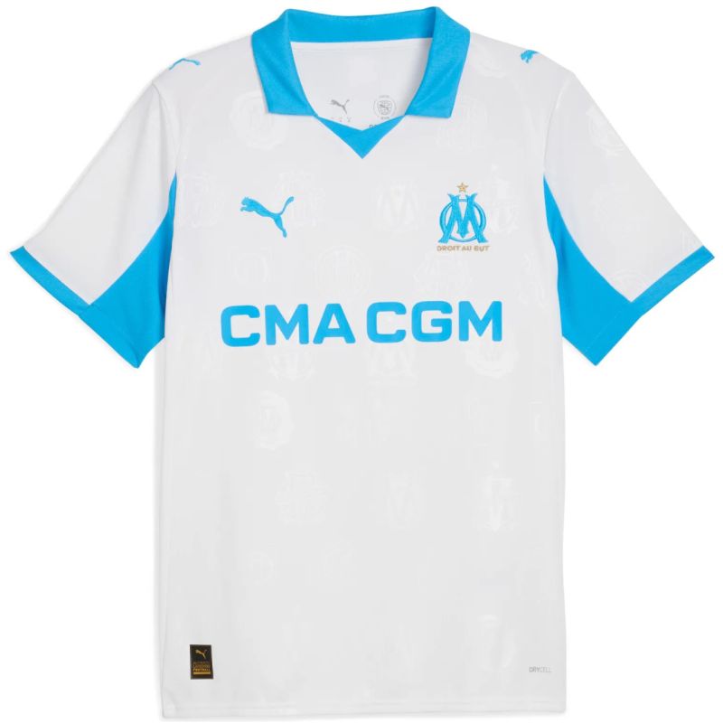 Puma Men's Olympique Marseille Home Jersey Replica white 779801 01 Egyéb