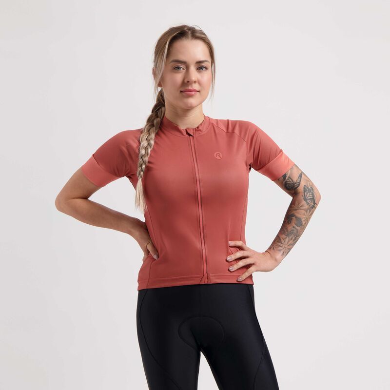 Rogelli Women's T-Shirt MODESTA Red- 2XL korall póló