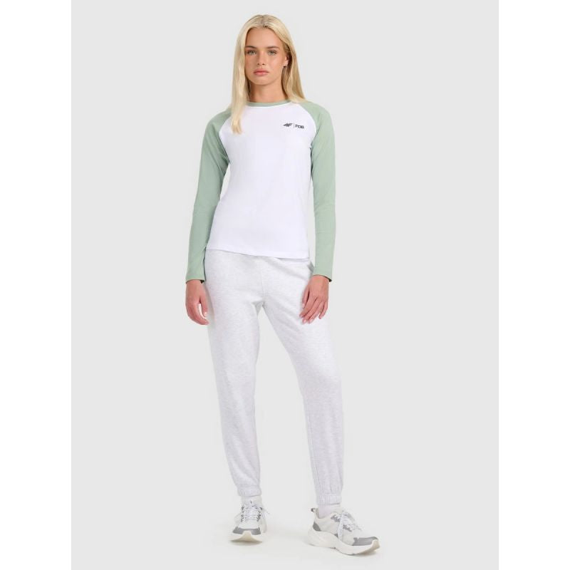 Regular women's longsleeve 4F 4FWAW25TLONF579-42S hosszú ujjú póló