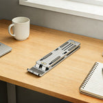 Wozinsky WDCX-X8S Foldable Adjustable Laptop Stand - Silver szürke phones and accessories