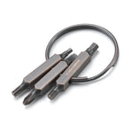 Rockbros VK-ARCO3 ROAD TO SKY Multitool 6-in-1 Keychain - Brown barna kiegészítő 304004-211646