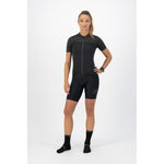 Rogelli women's T-shirt MELANGE fekete póló