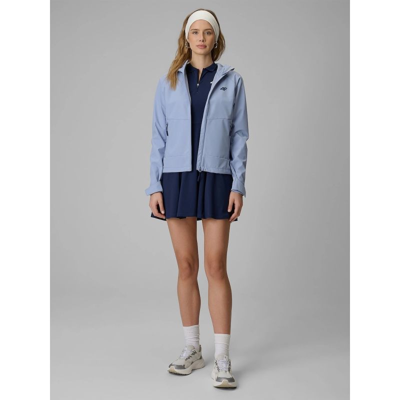 Women's windproof softshell 5000 membrane 4F 4FWSS26TSOFF546-34S kabát