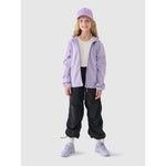 Windproof softshell with neodry 5000 membrane for girls 4F Junior 4FJWAW24TSOFF261-51S dzseki