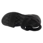 Skechers Slip-Ins: GO Walk Arch Fit 2.0 Sandal - Kennedy Black fekete utcai cipő 140844-BBK