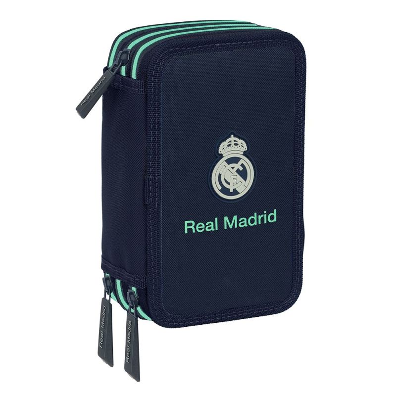 Sportmania Real Madrid pencil case with equipment triple filled pencil case 37 pcs 412557857 Kiegészítő