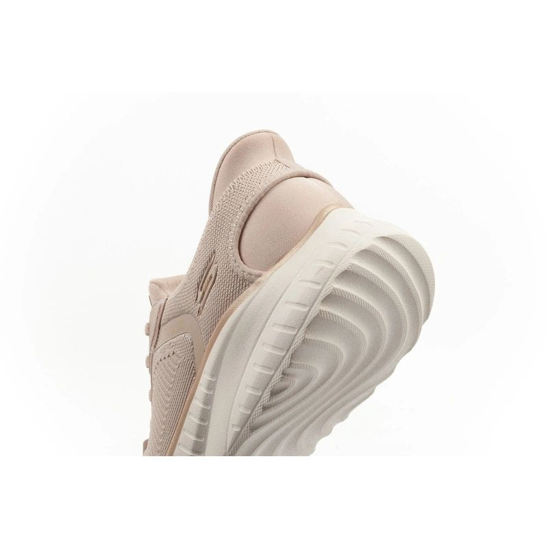 Skechers Bobs Squad Chaos SLIP-INS Women's Sports Beige bézs cipő