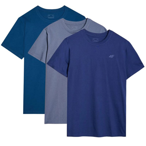 4f Men's T-shirt (3-Piece Set) 3P-SS-4FWMM00TTSHM2256-90S 3PACK General