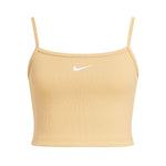 Nike Sportswear Essential Rib Crop Top Sanddrift/ - DM6737-126 fehér atléta