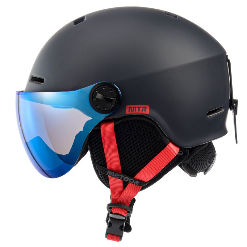 Meteor Falven Ski Helmet Navy Blue