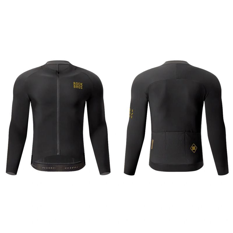 Rockbros Diamond Fall/Winter Cycling Size S - Black czarny \ s dzseki