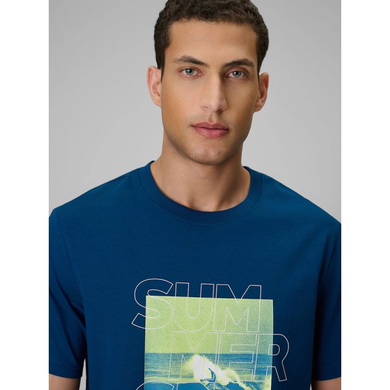 4F Men's regular printed T-shirt 3xl póló
