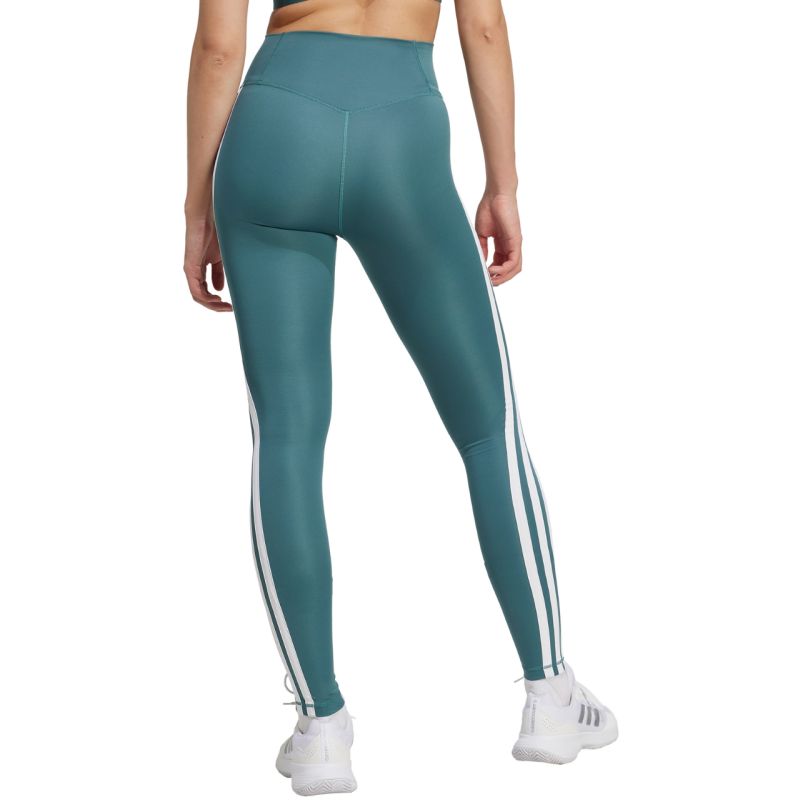 adidas Optime Essentials 3-Stripes 7/8 Women's Leggings Green JY2152 General