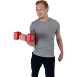 Pure 2 Improve NEOPRENE Dumbbell 8KG dumbbell, strength training equipment, training equipment