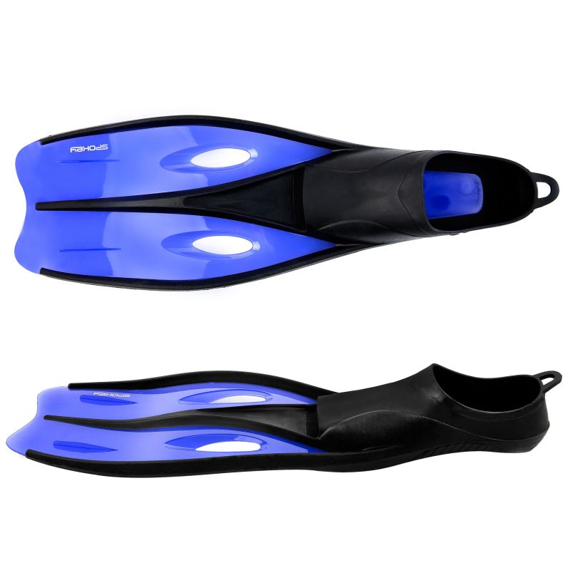Spokey TROUT diving fins blue Úszás kiegészítő
