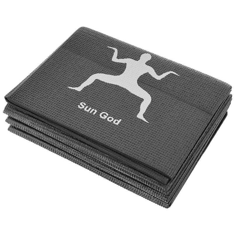 Enero FOLDABLE YOGA MAT BLACK FIT fekete mats, training equipment
