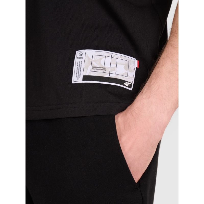 4f Men's regular t-shirt with volleyball print 4FRAW25TTSHM3319-20S Kiegészítő