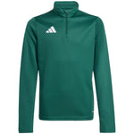 adidas Entrada 26 Training Top green kids sweatshirt KE9825 104cm kapucnis pulóver