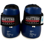 MASTERS FIGHT EQUIPMENT OSPU-1W KIDS Foot Protectors (WAKO APPROVED) (PRICE CHANGE) fekete védőfelszerelés 030611-2XS
