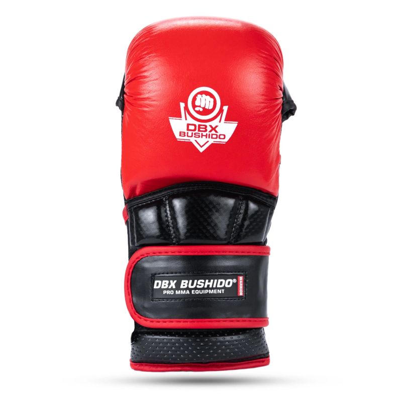 DBX Bushido MMA Sparring Gloves - Warrior Red - LegacySeries piros kesztyű