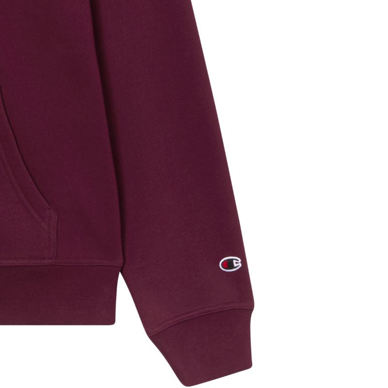 Champion Hooded Sweatshirt 220271 RS522 bordó kapucnis pulóver