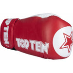 TOP TEN STAR-XLP Boxing Gloves 10 oz Red czerwony kesztyű