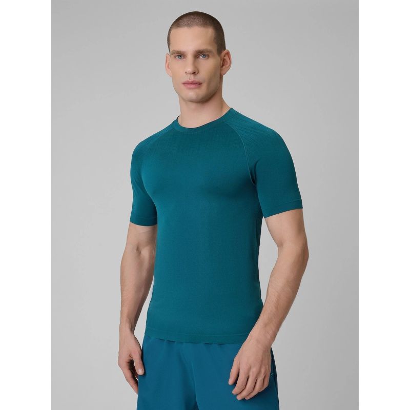 Men's seamless slim training shirt 4F