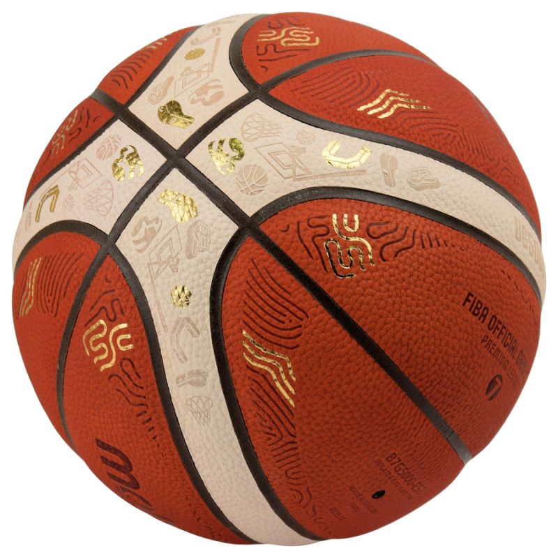 Molten Eurobasket 2025 Official Match narancssárga labda