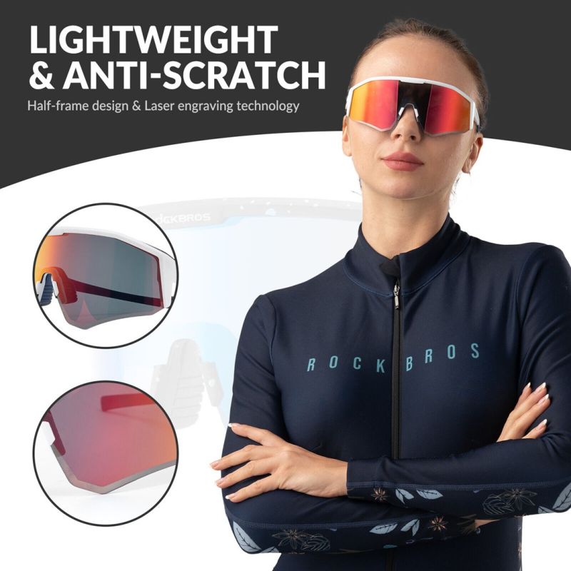 Rockbros SP297 pink polarized sports glasses. rózsaszín glasses, training equipment