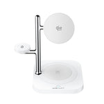 head Acefast E39 Qi2.2 25W 4-in-1 Wireless Desk Charger for Phone, Watch, and Headphones with Night Light - White fehér phone chargers
