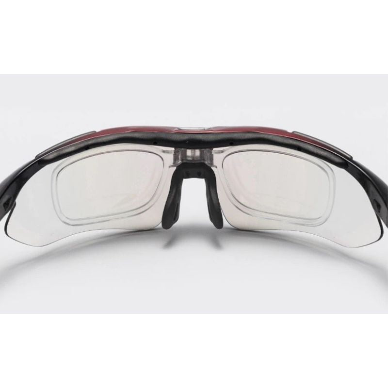 Rockbros red photochromic glasses piros glasses, training equipment