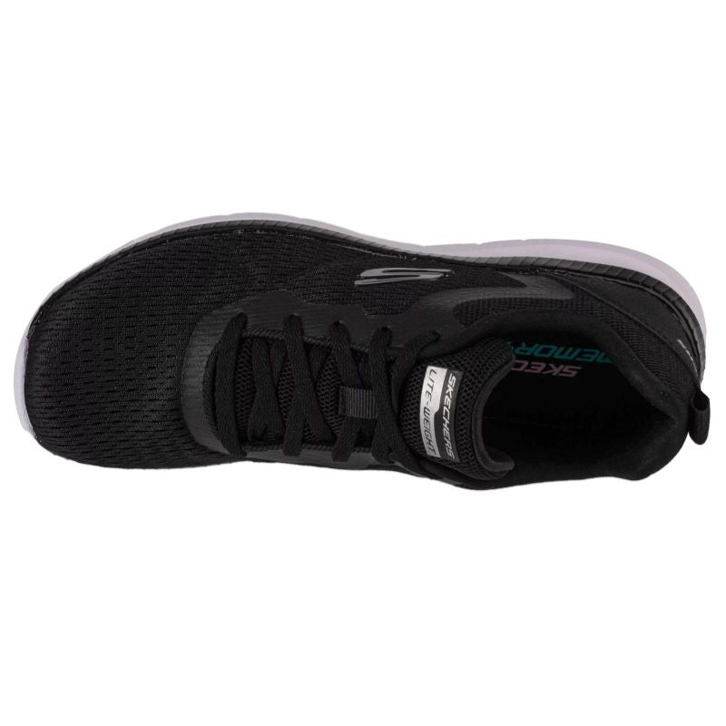 Skechers Bountiful - Quick Path 12607-BKW fekete utcai cipő