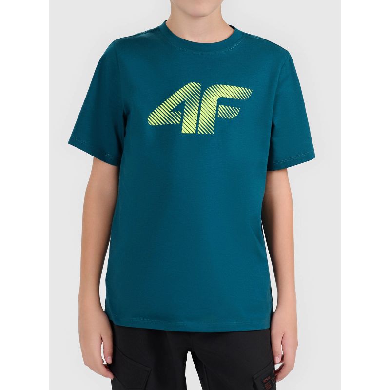 4F Boy's cotton T-shirt gyerek póló 4FJWAW26TTSHM3508-40S