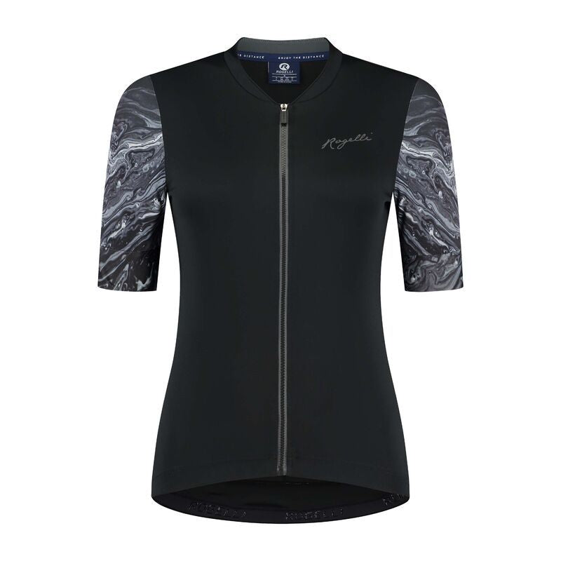 Rogelli LIQUID women's t-shirt black and gray szürke póló