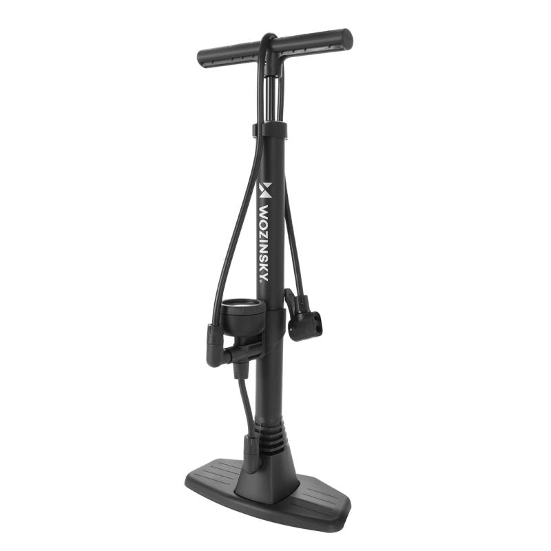 Wozinsky WPR-02 Floor Bicycle Pump - Black fekete pumpa 304004-198883